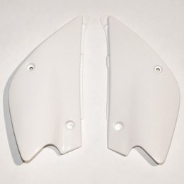 UFO BOCZKI TYLNE KAWASAKI KX 80 '98-'00, KX 85 '01-'13 KOLOR BIAŁY