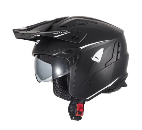 UFO KASK SHERATAN JET / TRIAL Z BLENDĄ PRZECIWSŁONECZNĄ KOLOR CZARNY ROZMIAR S ( ECE 22R06 ) - KOLEKCJA 2024 UFO KASK SHERATAN JET / TRIAL Z BLENDĄ PRZECIWSŁONECZNĄ KOLOR CZARNY ROZMIAR S ( ECE 22R06 ) - KOLEKCJA 2024