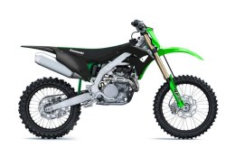 UFO KOMPLET PLASTIKÓW KAWASAKI KXF 250 '21, KXF 450 '19-21 KOLOR CZARNY / ZIELONY ( W ZESTAWIE OSŁONY TELESKOPÓW ORAZ NAKLEJKI )