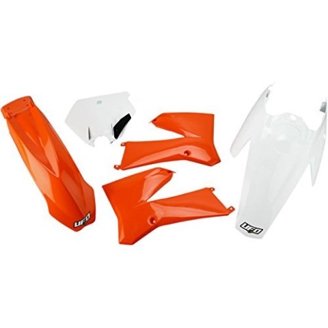 UFO KOMPLET PLASTIKÓW KTM SX 85 '06-'12 KOLORY OEM '11-'12 (POMARAŃCZOWY/BIAŁY) (KT508E999) UFO KOMPLET PLASTIKÓW KTM SX 85 '06-'12 KOLORY OEM '11-'12 (POMARAŃCZOWY/BIAŁY) (KT508E999)