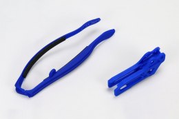 UFO KOMPLET ŚLIZG + PROWADNICA ŁAŃCUCHA YAMAHA YZ 125/250 '09-'14, YZF 250 '09-'23, YZF 450 '09-'22, WRF 250/450 '09-'25 KOLOR N