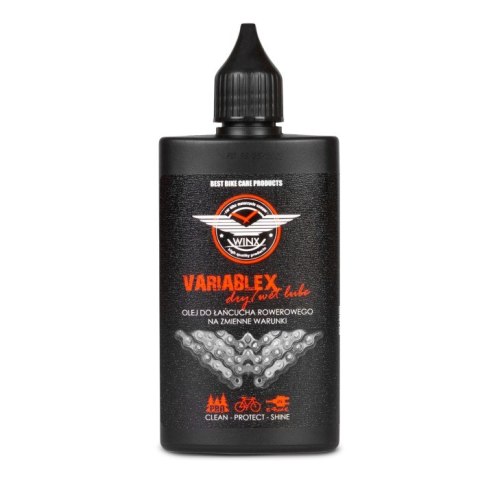 WINX OLEJ DO ŁAŃCUCHA ROWEROWEGO VARIABLEX ZMIENNE WARUNKI 100ML WINX OLEJ DO ŁAŃCUCHA ROWEROWEGO VARIABLEX ZMIENNE WARUNKI 100ML