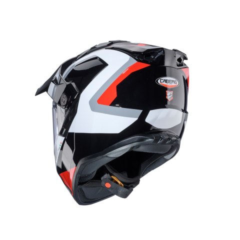 CABERG KASK OFFROAD / TRAIL / ADVENTURE DUOSPORT (DUAL) TANAMI SCRAM Z SZYBKĄ I BLENDĄ KOLOR CZARNY/CZERWONY/BIAŁY ROZMIAR L (PI CABERG KASK OFFROAD / TRAIL / ADVENTURE DUOSPORT (DUAL) TANAMI SCRAM Z SZYBKĄ I BLENDĄ KOLOR CZARNY/CZERWONY/BIAŁY ROZMIAR L (PI