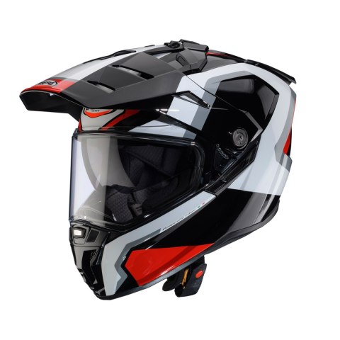 CABERG KASK OFFROAD / TRAIL / ADVENTURE DUOSPORT (DUAL) TANAMI SCRAM Z SZYBKĄ I BLENDĄ KOLOR CZARNY/CZERWONY/BIAŁY ROZMIAR M (PI CABERG KASK OFFROAD / TRAIL / ADVENTURE DUOSPORT (DUAL) TANAMI SCRAM Z SZYBKĄ I BLENDĄ KOLOR CZARNY/CZERWONY/BIAŁY ROZMIAR M (PI