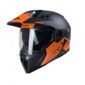 KENNY RACING KASK DUAL ADVENTURE MODEL EXTREME GRAPHIC ORANGE/PETROL MATT KOLOR CZARNY/POMARAŃCZOWY ROZMIAR XS (53 - 54 CM)