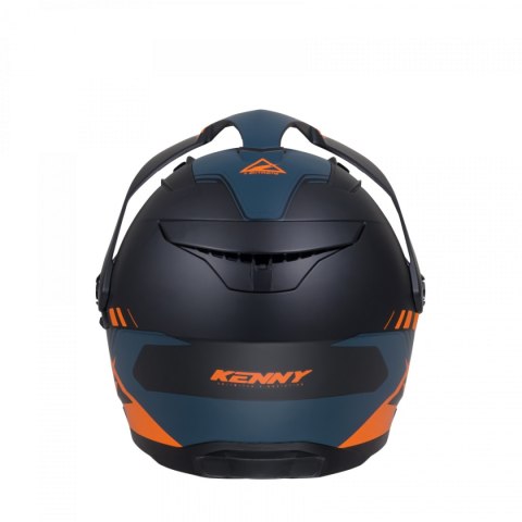 KENNY RACING KASK DUAL ADVENTURE MODEL EXTREME GRAPHIC ORANGE/PETROL MATT KOLOR CZARNY/POMARAŃCZOWY ROZMIAR XS (53 - 54 CM) KENNY RACING KASK DUAL ADVENTURE MODEL EXTREME GRAPHIC ORANGE/PETROL MATT KOLOR CZARNY/POMARAŃCZOWY ROZMIAR XS (53 - 54 CM)