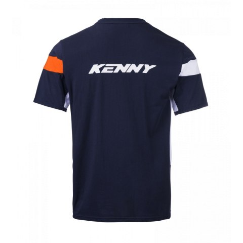 KENNY RACING KOSZULKA T-SHIRT MODEL RACING KOLOR NIEBIESKI/POMARAŃCZOWY/BIAŁY ROZMIAR XL KENNY RACING KOSZULKA T-SHIRT MODEL RACING KOLOR NIEBIESKI/POMARAŃCZOWY/BIAŁY ROZMIAR XL