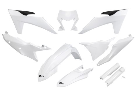 UFO 2024/11 KOMPLET PLASTIKÓW (FULL KIT) Z OSŁONAMI TELESKOPÓW (AMORTYZATORÓW) KTM EXC 150 / 250 / 300 TBI '24-'25, EXC-F 250 / UFO 2024/11 KOMPLET PLASTIKÓW (FULL KIT) Z OSŁONAMI TELESKOPÓW (AMORTYZATORÓW) KTM EXC 150 / 250 / 300 TBI '24-'25, EXC-F 250 /