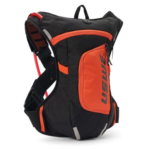 USWE CAMEL BAG MOTO HYDRO 4 FACTORY ORANGE KOLOR POMARAŃCZOWY MOTO/ROWER POJEMNOŚĆ 3L PŁYN (4L PLECAK+3L PŁYN)