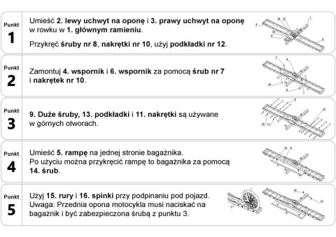 BIKETEC POJEDYNCZA PLATFORMA DO TRANSPORTU MOTOCYKLA (BAGAŻNIK SAMOCHODOWY) BIKETEC POJEDYNCZA PLATFORMA DO TRANSPORTU MOTOCYKLA (BAGAŻNIK SAMOCHODOWY)