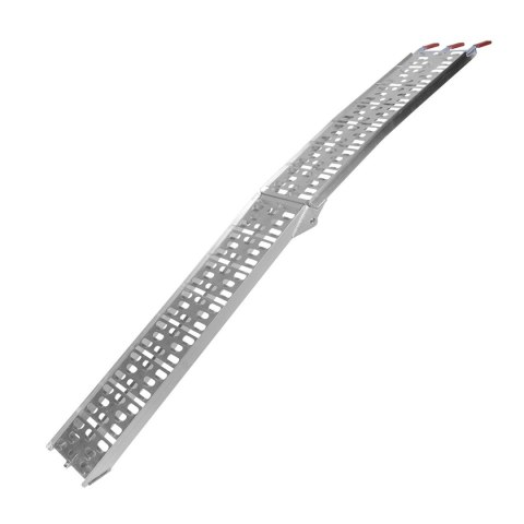 BIKETEC UNIWERSALNA RAMPA NAJAZDOWA ALUMINIOWA AŻUROWA MOTOCYKL / ATV 226 X 30,5 CM, MAX. 340 KG KOLOR SREBRNY BIKETEC UNIWERSALNA RAMPA NAJAZDOWA ALUMINIOWA AŻUROWA MOTOCYKL / ATV 226 X 30,5 CM, MAX. 340 KG KOLOR SREBRNY