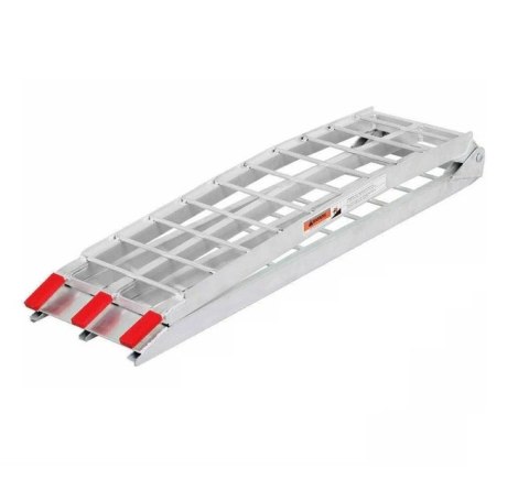 BIKETEC UNIWERSALNA RAMPA NAJAZDOWA ALUMINIOWA KRATOWNICOWA MOTOCYKL / ATV 226 X 30,5 CM, MAX. 340 KG KOLOR SREBRNY BIKETEC UNIWERSALNA RAMPA NAJAZDOWA ALUMINIOWA KRATOWNICOWA MOTOCYKL / ATV 226 X 30,5 CM, MAX. 340 KG KOLOR SREBRNY