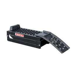 BIKETEC UNIWERSALNA RAMPA NAJAZDOWA STALOWA MOTOCYKL / ATV SKŁADANA Z UCHWYTEM 194 X 25 CM, MAX. 340 KG SZT / 800 KG KPL KOLOR C