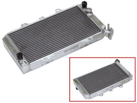 BRONCO CHŁODNICA YAMAHA YFM 660 GRIZZLY '02-08 WZMOCNIONA O ZWIĘKSZONEJ POJEMNOŚCI (SZT.) BRONCO CHŁODNICA YAMAHA YFM 660 GRIZZLY '02-08 WZMOCNIONA O ZWIĘKSZONEJ POJEMNOŚCI (SZT.)