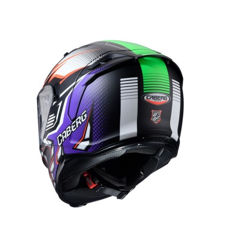 CABERG KASK INTEGRALNY AVALON X GURKHA KOLOR CZARNY MAT/POMARAŃCZOWY/FIOLETOWY ROZMIAR S CABERG KASK INTEGRALNY AVALON X GURKHA KOLOR CZARNY MAT/POMARAŃCZOWY/FIOLETOWY ROZMIAR S
