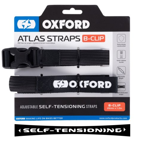 OXFORD PASY TRANSPORTOWE ATLAS B-CLIP 26MM X 1,2 M KOLOR CZARNY OXFORD PASY TRANSPORTOWE ATLAS B-CLIP 26MM X 1,2 M KOLOR CZARNY