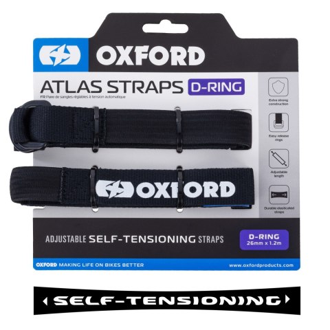 OXFORD PASY TRANSPORTOWE ATLAS D-RING 26MM X 1,2 M KOLOR CZARNY OXFORD PASY TRANSPORTOWE ATLAS D-RING 26MM X 1,2 M KOLOR CZARNY