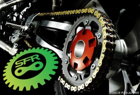 SFR ŁAŃCUCH NAPĘDOWY 520HV-O-120 (120 OGNIW) O-RING (DO 600CCM 50KM) (34KN) KOLOR ZŁOTY SFR ŁAŃCUCH NAPĘDOWY 520HV-O-120 (120 OGNIW) O-RING (DO 600CCM 50KM) (34KN) KOLOR ZŁOTY