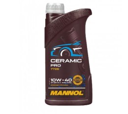 MANNOL OLEJ SILNIKOWY SYNTETYCZNY SAMOCHODOWY CERAMIC 10W40 1L