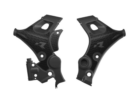 RACETECH (RTECH) OSŁONY RAMY REVOLUTION HONDA XL 750 TRANSALP '23-'25 KOLOR CZARNY RACETECH (RTECH) OSŁONY RAMY REVOLUTION HONDA XL 750 TRANSALP '23-'25 KOLOR CZARNY