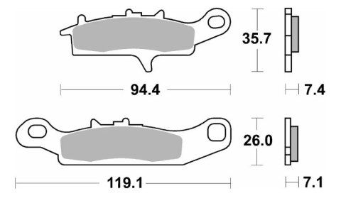 SBS KLOCKI HAMULCOWE NOWOŚĆ KH342 OFF-ROAD SINTER KOLOR ZŁOTY PASUJE DO: KAWASAKI KFX 450 '07-'15, KVF 650 BRUTE FORCE '05-'11, SBS KLOCKI HAMULCOWE NOWOŚĆ KH342 OFF-ROAD SINTER KOLOR ZŁOTY PASUJE DO: KAWASAKI KFX 450 '07-'15, KVF 650 BRUTE FORCE '05-'11,