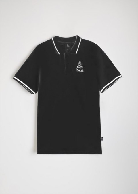 DIVERSE (2025) KOSZULKA POLO DKR POLO M 24 KOLOR CZARNY ROZMIAR L