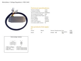 DZE REGULATOR NAPIĘCIA SUZUKI VS 1400 INTRUDER '87-'95 (OEM-32800-38B00) (ESR750) (SH576-12) (35A)