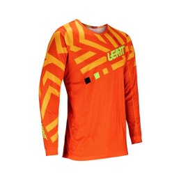 LEATT ZESTAW (KOMPLET) KOSZULKA + SPODNIE MOTO RIDE KIT 3.5 CITRUS KOLOR POMARAŃCZOWY/ŻÓŁTY FLUO ROZMIAR S