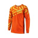 LEATT ZESTAW (KOMPLET) KOSZULKA + SPODNIE MOTO RIDE KIT 3.5 JUNIOR CITRUS KOLOR POMARAŃCZOWY/ŻÓŁTY FLUO ROZMIAR XL (150/160cm)