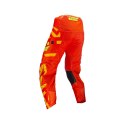 LEATT ZESTAW (KOMPLET) KOSZULKA + SPODNIE MOTO RIDE KIT 3.5 JUNIOR CITRUS KOLOR POMARAŃCZOWY/ŻÓŁTY FLUO ROZMIAR XL (150/160cm)