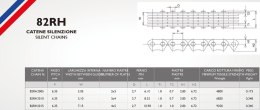 MORSE ŁAŃCUSZEK ROZRZĄDU 82RH2010 128 OGNIW HONDA VT 250 '86-'93, KAWASAKI KLX 400 R '03-'04, SUZUKI DRZ 400 S '00-'20, LTZ 400 