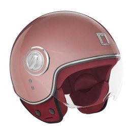 NOX PREMIUM KASK OTWARTY JET IDOL SOLID KOLOR RÓŻOWY/ZŁOTY ROZMIAR S