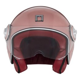 NOX PREMIUM KASK OTWARTY JET IDOL SOLID KOLOR RÓŻOWY/ZŁOTY ROZMIAR S