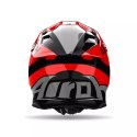 AIROH PROMOCJA KASK CROSS / ENDURO / ATV / QUAD TWIST 3 KING RED GLOSS KOLOR CZARNY/SZARY/CZERWONY ROZMIAR S