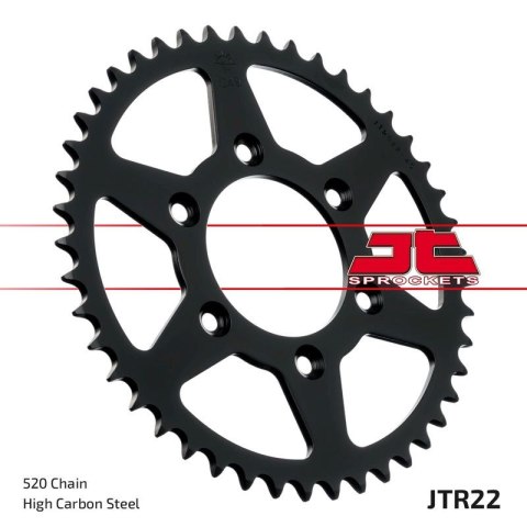 JT ZĘBATKA TYLNA 3560 45 APRILIA SX 125 '08-'12, MX 125 '04-'07 (356045JT) (ŁAŃC. 520) JT ZĘBATKA TYLNA 3560 45 APRILIA SX 125 '08-'12, MX 125 '04-'07 (356045JT) (ŁAŃC. 520)