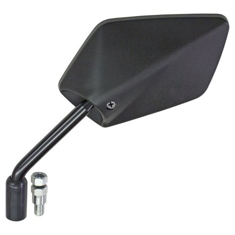 EMGO LUSTERKO KAWASAKI Z 125 PRO '14-'16 LEWE (OEM: 56001-0312) KOLOR CZARNY (WZÓR ORYGINAŁU) (HOMOLOGACJA)