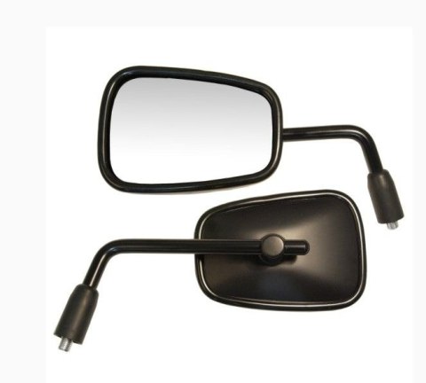 EMGO LUSTERKO KAWASAKI Z 125 PRO '14-'16 PRAWE (OEM: 56001-0313) KOLOR CZARNY (WZÓR ORYGINAŁU) (HOMOLOGACJA)