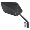 EMGO LUSTERKO KAWASAKI Z 125 PRO '14-'16 PRAWE (OEM: 56001-0313) KOLOR CZARNY (WZÓR ORYGINAŁU) (HOMOLOGACJA)