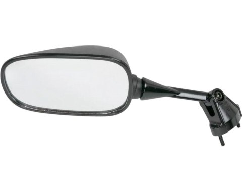 EMGO LUSTERKO KAWASAKI ZX-6R 636 '05-'06, ZX-10R '04-'07 LEWE (OEM: 56001-0005) KOLOR CZARNY (WZÓR ORYGINAŁU) (HOMOLOGACJA)