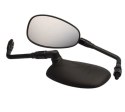 EMGO LUSTERKO YAMAHA XSR 700 '15-'19 PRAWE (OEM: B34-F6290-00) KOLOR CZARNY (WZÓR ORYGINAŁU) (HOMOLOGACJA)