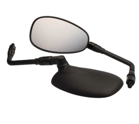 EMGO LUSTERKO YAMAHA XSR 700 '15-'19 PRAWE (OEM: B34-F6290-00) KOLOR CZARNY (WZÓR ORYGINAŁU) (HOMOLOGACJA)