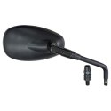 EMGO LUSTERKO YAMAHA XSR 700 '15-'19 PRAWE (OEM: B34-F6290-00) KOLOR CZARNY (WZÓR ORYGINAŁU) (HOMOLOGACJA)