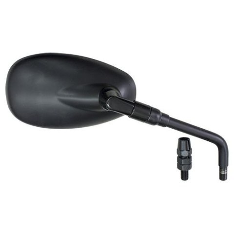 EMGO LUSTERKO YAMAHA XSR 700 '15-'19 PRAWE (OEM: B34-F6290-00) KOLOR CZARNY (WZÓR ORYGINAŁU) (HOMOLOGACJA)