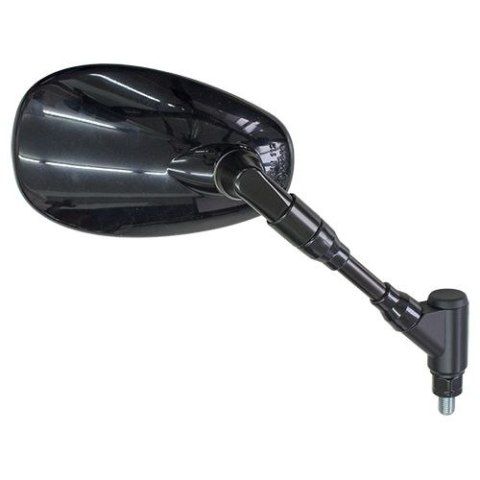 EMGO LUSTERKO YAMAHA XSR 900 '16-'18 PRAWE (OEM: 1B3-26290-20) KOLOR CZARNY (WZÓR ORYGINAŁU) (HOMOLOGACJA)