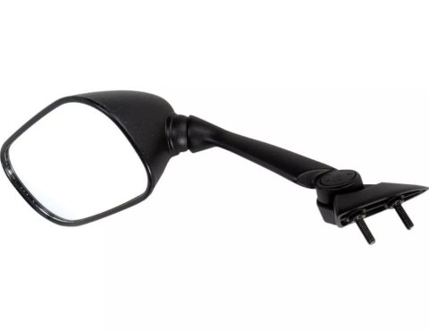 EMGO LUSTERKO YAMAHA YZF R1 '09-'14 LEWE (OEM: 14B-26280-00) KOLOR CZARNY (WZÓR ORYGINAŁU) (HOMOLOGACJA)