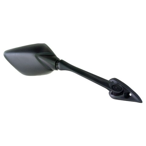 EMGO LUSTERKO YAMAHA YZF R3 '15-'18, R25 '15-'17 PRAWE (OEM: 1WD-F2690-10-00) KOLOR CZARNY (WZÓR ORYGINAŁU) (HOMOLOGACJA)