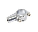 EMGO UCHWYT LUSTERKA Z OBEJMĄ NA KIEROWNICĘ CHROMOWANY 22MM (7/8") (OTWÓR 10MM)
