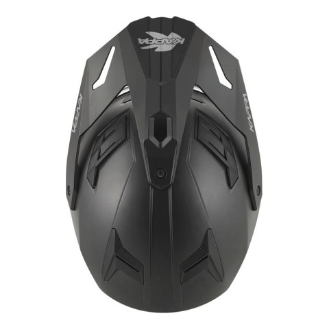 KAPPA 2025/05 KASK KV33 SOLID ENDURO DUAL OFF ROAD Z SZYBĄ I BLENDĄ KOLOR CZARNY MATT ROZMIAR 54 / XS (HOMOLOGACJA ECE 22R06) KAPPA 2025/05 KASK KV33 SOLID ENDURO DUAL OFF ROAD Z SZYBĄ I BLENDĄ KOLOR CZARNY MATT ROZMIAR 54 / XS (HOMOLOGACJA ECE 22R06)