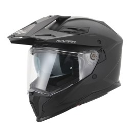 KAPPA 2025/05 KASK KV33 SOLID ENDURO DUAL OFF ROAD Z SZYBĄ I BLENDĄ KOLOR CZARNY MATT ROZMIAR 63 / XXL (HOMOLOGACJA ECE 22R06)