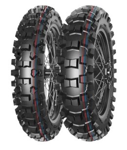 MITAS OPONA 90/100-12 TERRA FORCE-MX IT PIT CROSS (CZERWONO-NIEBIESKI PASEK) 46M TT TYŁ DOT 2025 (DOT:JXDP/XMDP/JMDP/XODP) (ZAMI